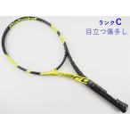  б/у теннис ракетка Babolat чистый aero команда 2015 год модели [ часть резиновая втулка трещина есть ] (G2)BABOLAT PURE AERO TEAM 2015