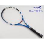  б/у теннис ракетка Babolat чистый Drive 2009 год модели [ часть резиновая втулка трещина есть ] (G2)BABOLAT PURE DRIVE 2009