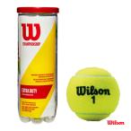 ウイルソン Wilson  テニスボール CHAMPIONSHIP EXTRA DUTY （チャンピオンシップ エクストラデューティー）3球入 1缶（1缶/3球） WRT100101