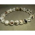 パワーストーン 天然石 プラチナルチル ルチルクォーツ 水晶 ブレスレット 9.5mm PTRB84 【Felistone】