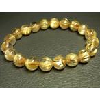 パワーストーン 天然石 極上 タイチンルチル ルチルクォーツ 水晶ブレスレット 10mm TRB1305 【Felistone】