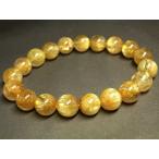 ショッピングパワーストーン パワーストーン 天然石 タイチンルチル ルチルクォーツ 水晶ブレスレット 9.5〜10mm TRB969 【Felistone】