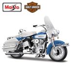  Harley Davidson 1/18 миниатюра 1966 FLH elect ковер ride ( серии 44..) Maisto мотоцикл модель 