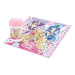 小森樹脂 おしぼりセット キミとアイドルプリキュア 約直径6.2×高さ10.2cm おしぼり約25×25cm ピンク 携帯用ケース付き 日本製