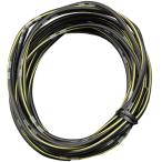 デイトナ(Daytona) 配線 コード AVS0.75(許容電力14A/12V) 純正色ハーネス 2m 黒/黄 93195