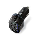  Elecom машина charger прикуриватель 30W USB-A ×3 [ iPhone 13 / 12 / SE ( no. 2 поколение ) / Androi