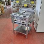 ショッピング餃子 【業界最長1年保証】ガス餃子焼機 (架台付き) マルゼン MGZ-066 都市ガス 業務用 中古/送料別途見積