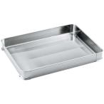クローバー 18-8 餃子バット身 大60 幅400×奥行300×高さ60 板厚:0.6mm/業務用/新品/小物送料対象商品