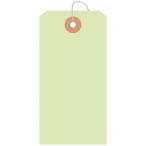 カラー荷札 大 黄緑 一穴 1000P/1000枚×1箱 /業務用/新品/小物送料対象商品