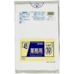 ja упаковка s для бизнеса полиэтиленовый пакет 45L половина прозрачный 0.035mm 500 листов 10 листов ×50 шт. входить P-54