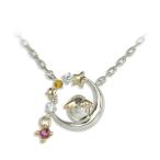 ショッピングホワイトデー お返し 天使の卵 直営店 ネックレス レディース 月 誕生石 2個 シルバー プチソナタ バースデー 天使1172WEB 彼女 妻 ホワイトデー お返し