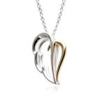 ショッピングホワイトデー お返し ネックレス レディース 羽 翼 天使の羽ばたきIV シルバーペンダント 選べる2サイズ MIP1159 彼女 妻 ホワイトデー お返し