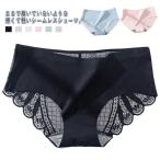 ショッピングシームレス ショーツ 6枚セット シームレスショーツ 薄い軽い アイスシルク パンツ フルバックレース ショーツ インナー 下着 レディース レースショーツ 可愛い パンテ