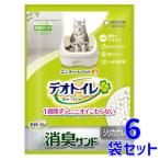 送料無料　ユニ・チャーム　デオトイレ　消臭サンド　4Ｌ×6袋セット　システムトイレ　取替え砂