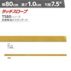 段差解消スロープ 段差1.0cm/幅80cm シンエイテクノ タッチスロープ TS80-10