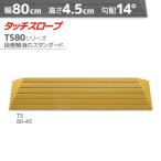 段差解消スロープ 段差4.5cm/幅80cm シンエイテクノ タッチスロープ TS80-45