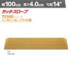 (欠品中2022.10/3)シンエイテクノ タッチスロープ TS100-40 幅100cm/段差4.0cm用