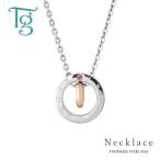 ショッピングルビー ネックレス レディース 刻印無料 ステンレス つけっぱなし ルビー ローマ数字 シンプル おしゃれ リングモチーフ ペンダント サージカル 316L 金属アレルギー対