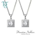  гавайская бижутерия пара колье нержавеющая сталь печать металл аллергия соответствует прокрутить волна Cubic Zirconia фасоль адзуки цепь имеется 2 шт. комплект 