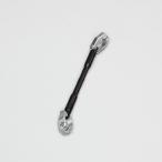  Hurricane HURRICANE руль скоба тонкий SS размер серебряный & черный HB0686B