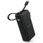 ショッピングモバイル エレコム モバイルバッテリー 10000mah 大容量 PSE認証 急速充電 PD コンセント一体型 ケーブル内蔵 35W タイプC EC-C51L 公式店 日本メーカー