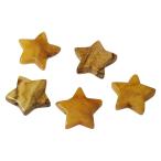 ピクチャージャスパー スター 星 ビーズパーツ 約12x12x3.5mm //5個セット