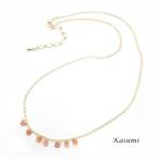 サンストーンのネックレスハンドメイド作家