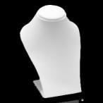 Yahoo! Yahoo!ショッピング(ヤフー ショッピング)ネックレスホルダー/トルソー 約150X110mm 白色 合成皮革 /1個