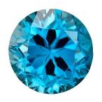 ダイヤモンド ラウンドカット ルース ロイヤルブルー 2.4mm 1個 　カラーダイヤモンド 天然石 裸石