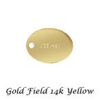  Gold Phil do end бирка детали k.liti бирка /10 шт / 14K желтый K14GF 14KGF аксессуары детали металлические принадлежности 