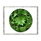 グリーンガーネット ツァボライト ラウンドカット 約1mm ルース 《1個》 裸石 天然石