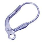 серебряный детали серьги детали рычаг задний примерно 15x10mm 10 пара sv925 rhodium цвет покрытие se34w