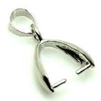  серебряный палочки can подвеска детали /10 шт rhodium покрытие общая длина 17mm