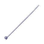  мяч булавка серебряный 925 head булавка примерно 0.5xL50mm rhodium цвет покрытие /10 шт / SV925