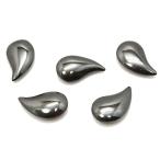 Yahoo! Yahoo!ショッピング(ヤフー ショッピング)ヘマタイト 【天然石チャーム】 勾玉風パーツ いろいろなパーツ 約25x15x7mm 《1個》