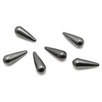 Yahoo! Yahoo!ショッピング(ヤフー ショッピング)ヘマタイト 【天然石パーツ】 しずく 片穴あり いろいろなパーツ 約23x9mm前後 《1個》