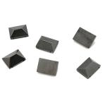 Yahoo! Yahoo!ショッピング(ヤフー ショッピング)ヘマタイト 【天然石チャーム】 スクエアカボションスタッズ形パーツ いろいろなパーツ 約15x12x4mm 《1個》