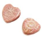 Yahoo! Yahoo!ショッピング(ヤフー ショッピング)ロードナイト 【天然石パーツ】 彫刻入りハートルース いろいろなパーツ 約12x12x4mm 《1個》