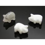 Yahoo! Yahoo!ショッピング(ヤフー ショッピング)キャッツアイ 【合成石パーツ】 ブタパーツ ホワイト 約20x10x13mm 《1個》