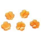 Yahoo! Yahoo!ショッピング(ヤフー ショッピング)キャッツアイ 【合成石パーツ】 クローバーパーツ 約22x20x3mm 《1個》