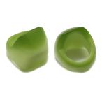 Yahoo! Yahoo!ショッピング(ヤフー ショッピング)キャッツアイ 【合成石パーツ】 指輪パーツ 約31x30x29mm 《1個》