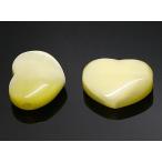 Yahoo! Yahoo!ショッピング(ヤフー ショッピング)キャッツアイ 【合成石パーツ】 ハートビーズパーツ イエロー 約31x25x11mm 《1個》
