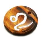 Yahoo! Yahoo!ショッピング(ヤフー ショッピング)タイガーアイ 【天然石パーツ】 獅子座 星座石 約20x20x6mm 《1個》 ロゴパーツ