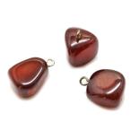 Yahoo! Yahoo!ショッピング(ヤフー ショッピング)カーネリアン 【天然石チャーム】 ペンダントパーツ チャームパーツ 約17x15x10mm 《1個》