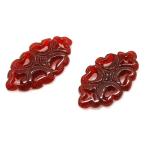 Yahoo! Yahoo!ショッピング(ヤフー ショッピング)カーネリアン 【天然石パーツ】 いろいろなパーツ 約19x11x2mm 《1個》