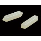 Yahoo! Yahoo!ショッピング(ヤフー ショッピング)ニュージェイド 【天然石パーツ】 ポイントパーツ 約x6x6mm 《1個》