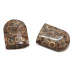 Yahoo! Yahoo!ショッピング(ヤフー ショッピング)レオパードスキンジャスパー 【天然石パーツ】  モチーフパーツ いろいろなパーツ 約20x15x7mm 《1個》