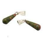 Yahoo! Yahoo!ショッピング(ヤフー ショッピング)ユナカイト 【天然石チャーム】 ドロップ型 チャームパーツ 約16x6x6mm 《1個》