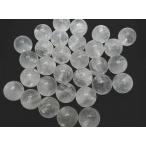 Yahoo! Yahoo!ショッピング(ヤフー ショッピング)水晶 クォーツ 【天然石パーツ】  丸玉パーツ 片穴 いろいろなパーツ 約8mm 《10個》