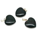 ブラッドストーンハートペンダントパ...